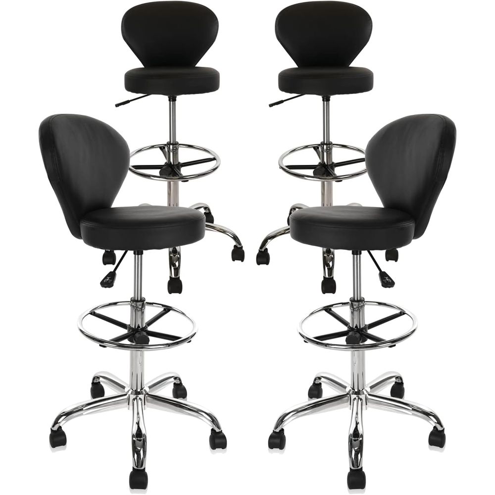 Spa & Wellness Center Hotel Solverde - Adjustable 4-Piece PVC and Leather Swivel