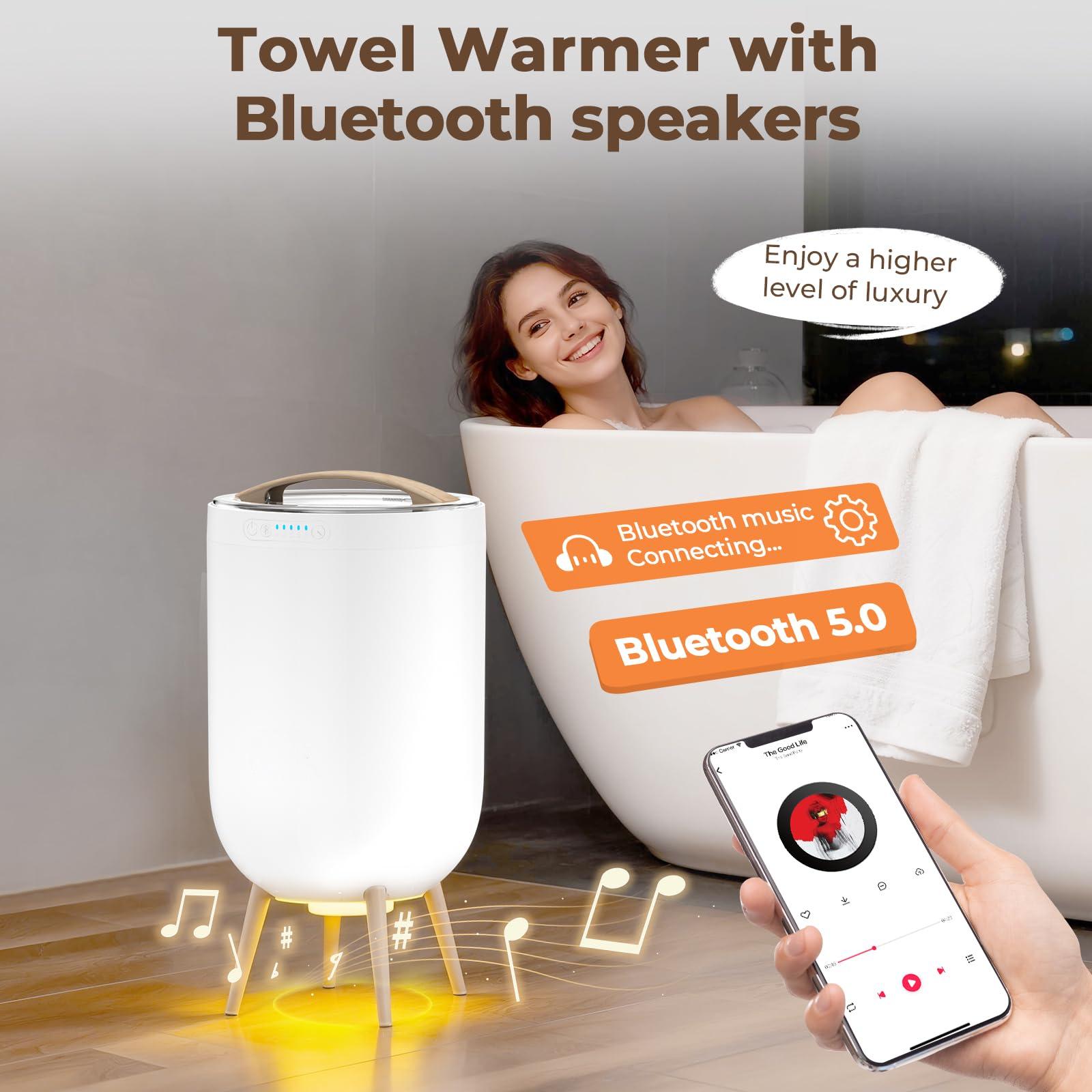Spa & Wellness Center Hotel Solverde - Luxury Spa Towel Warmer Bucket Bluetooth