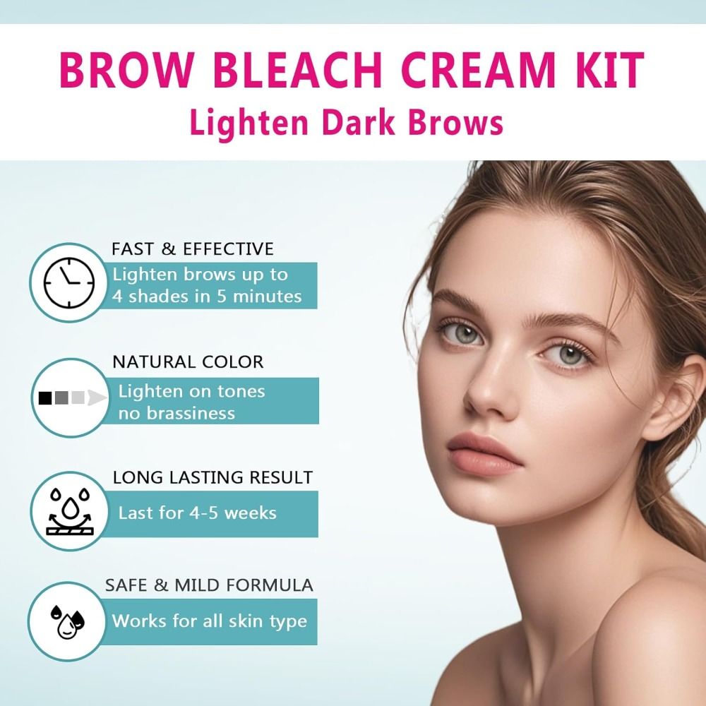 Eyebrow Bleach Brow Bleach Kit - Brow Lamination Kit ulasan dan harga