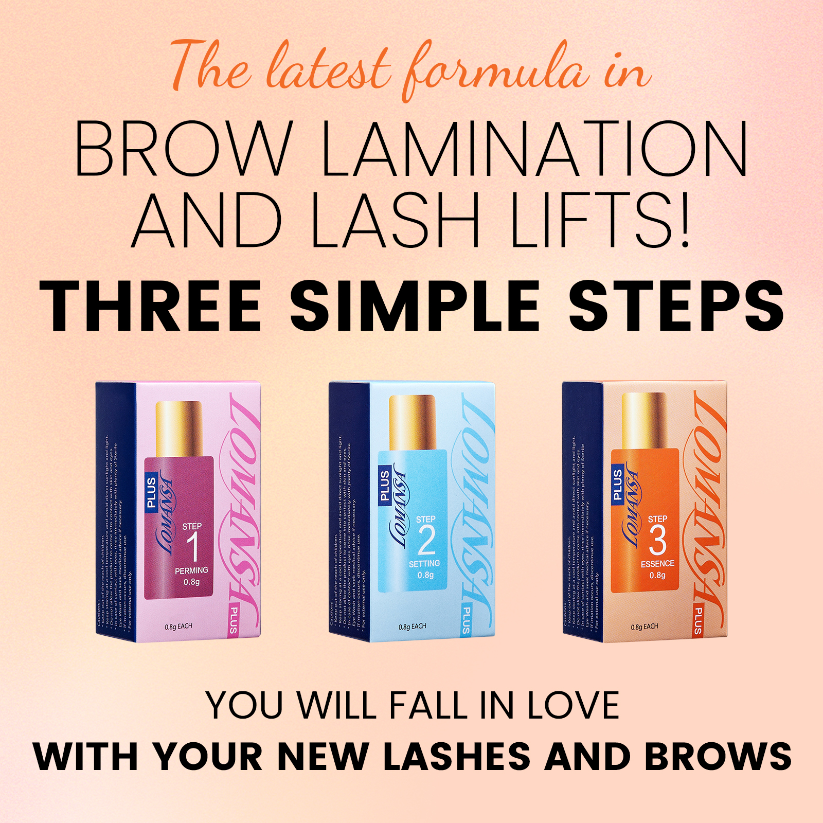 Lomansa 15 Pieces/Lot 8-12 Min - Brow Lamination Kit ulasan dan harga