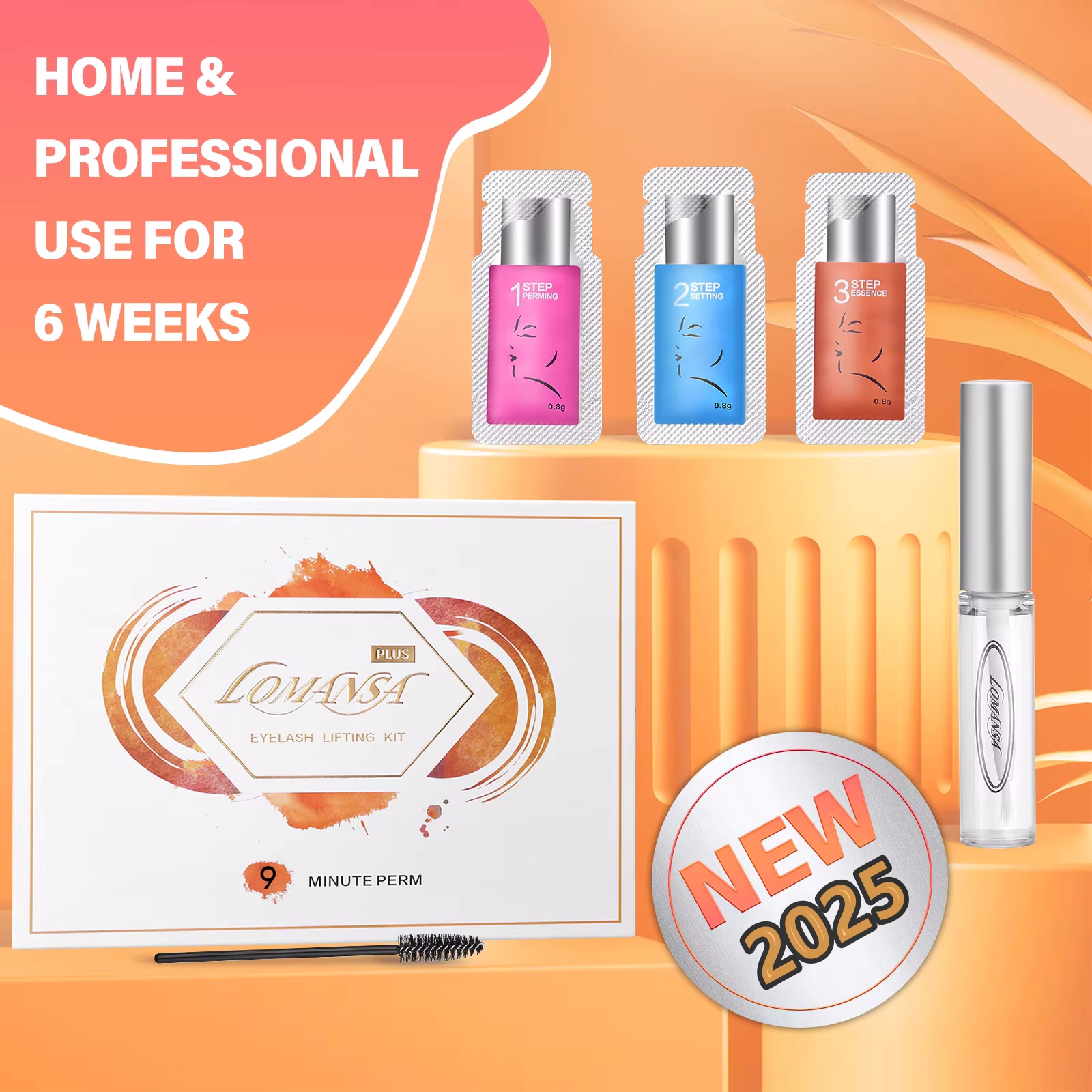 Lomansa 15 Pieces/Lot 8-12 Min - Brow Lamination Kit ulasan dan harga