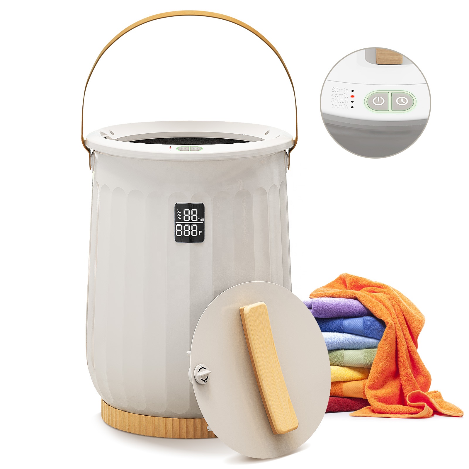 20L Towel Warmer Bucket with T - Spa & Wellness Center Hotel Solverde ulasan dan harga