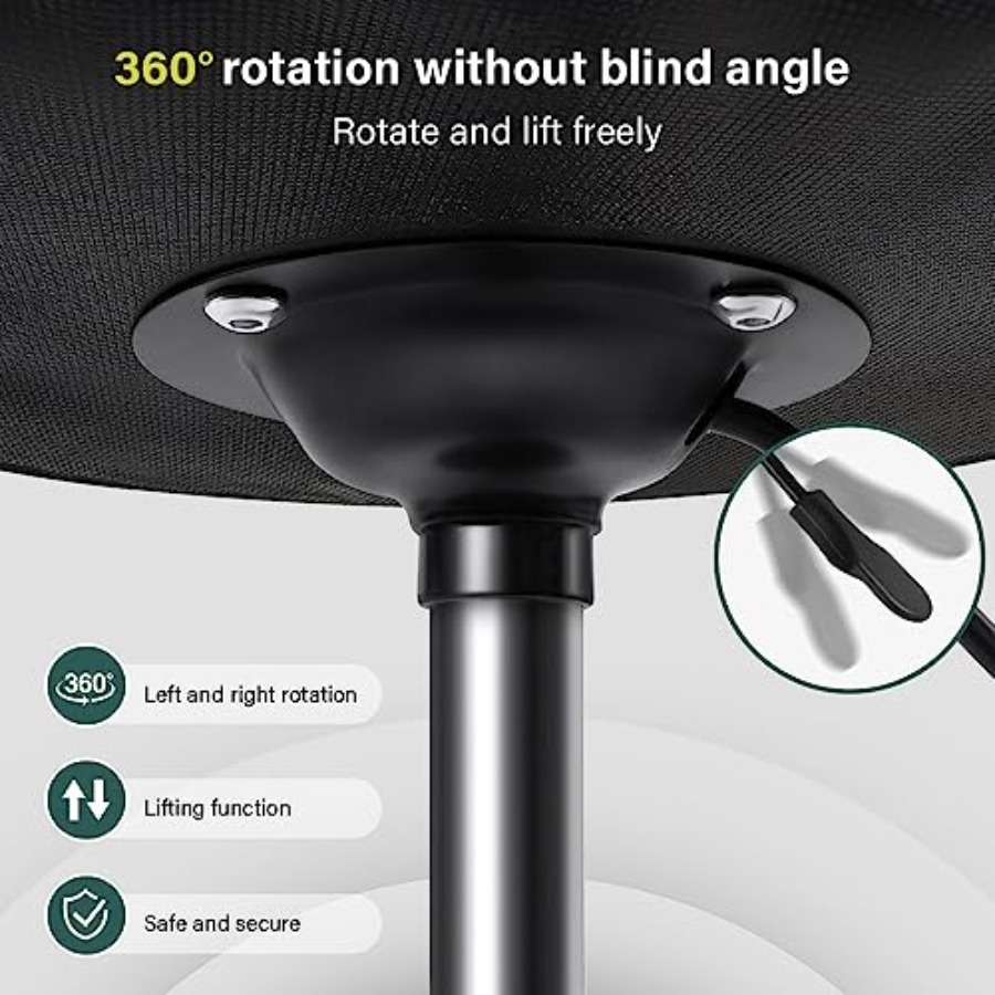 Square Swivel Stool with Wheel - Spa & Wellness Center Hotel Solverde ulasan dan harga