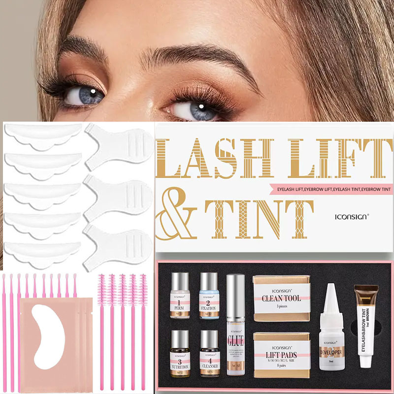 ICONSIGN Lash Lift and Tint Ki - Brow Lamination Kit ulasan dan harga