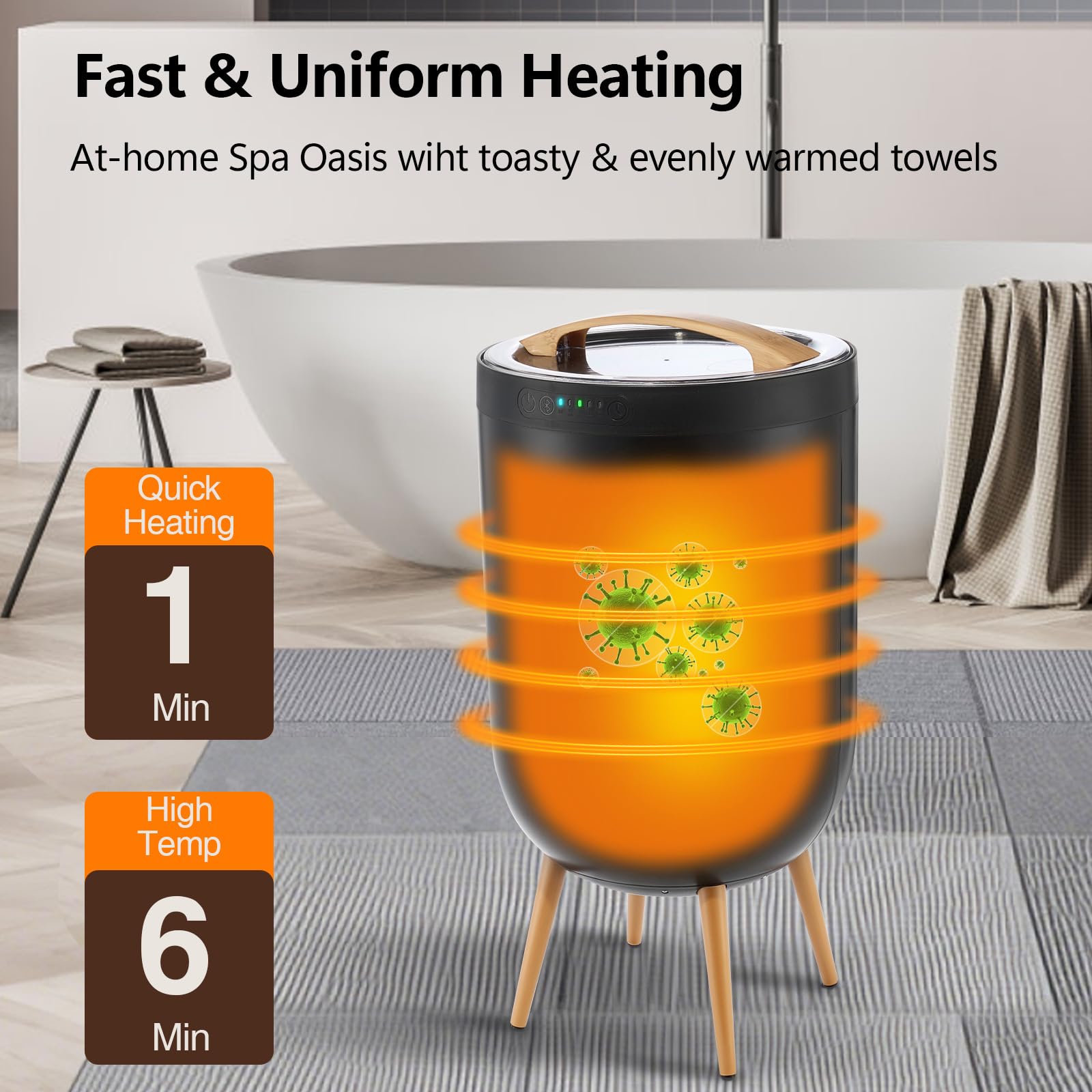 Luxury Spa Towel Warmer Bucket - Spa & Wellness Center Hotel Solverde ulasan dan harga