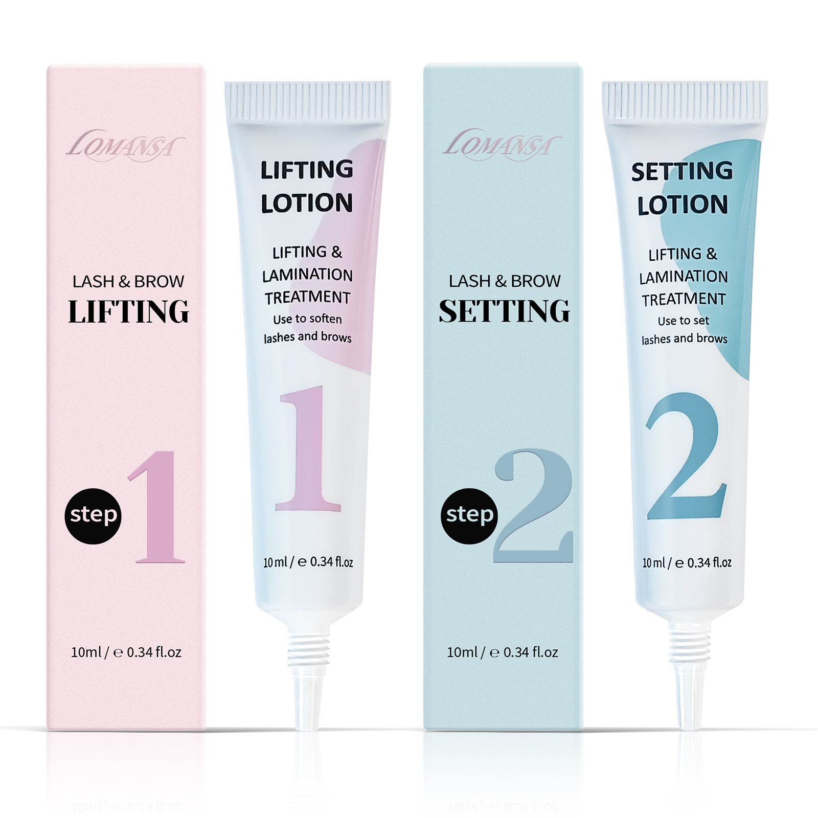 LOMANSA 10ml Fix Perming Tube  - Brow Lamination Kit ulasan dan harga