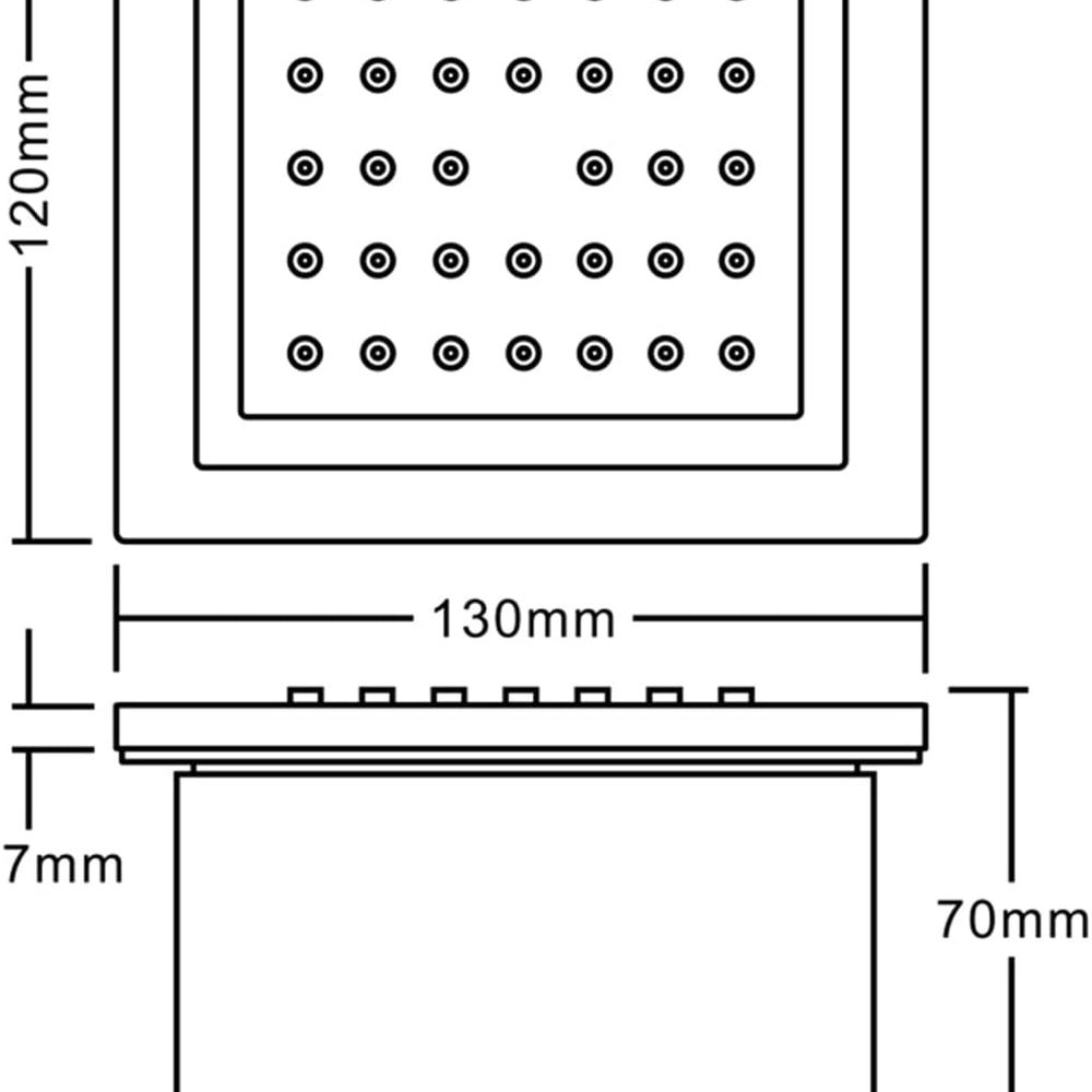 4-Piece Solid Brass Square Sho - Spa & Wellness Center Hotel Solverde ulasan dan harga