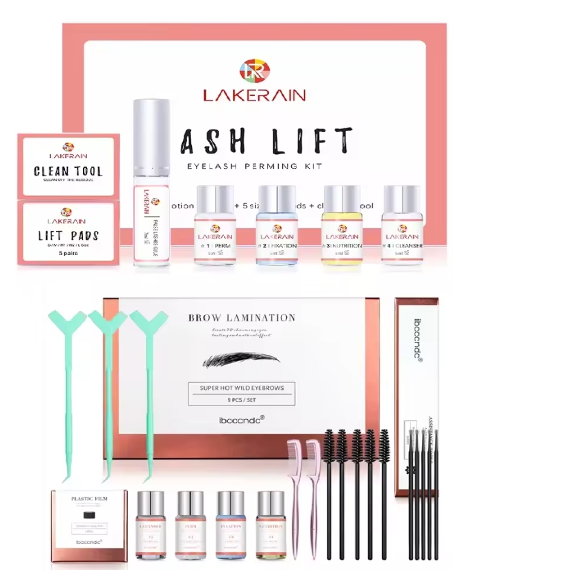 2 Sets Lash Lift And Eyebrow P - Brow Lamination Kit ulasan dan harga