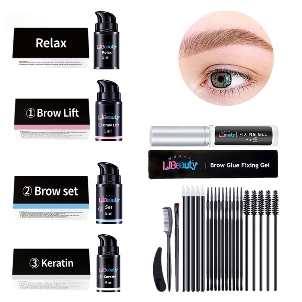 Libeauty Semi-permanent Brow L - Brow Lamination Kit ulasan dan harga