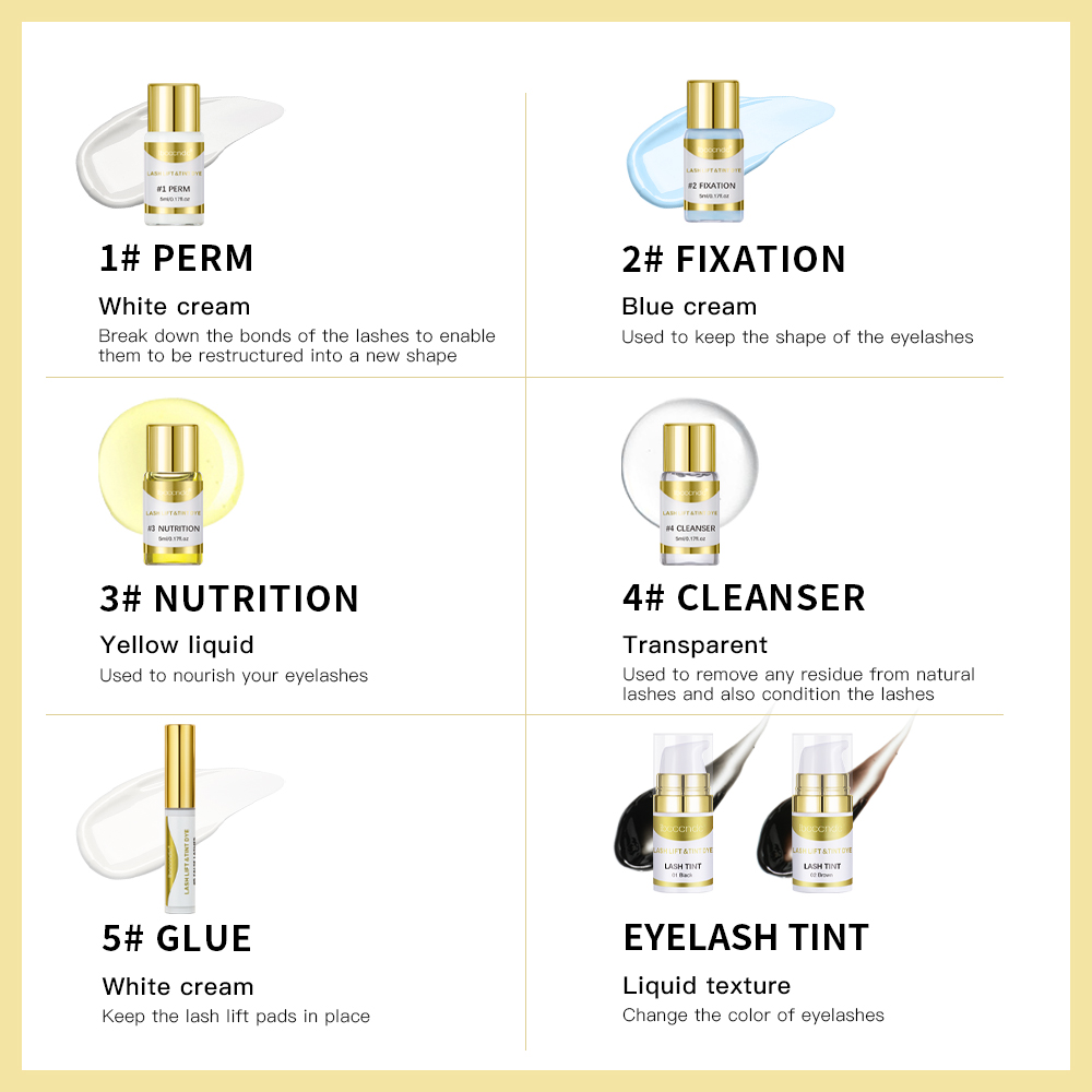 10set Semi Permanent Lash Lift - Brow Lamination Kit ulasan dan harga